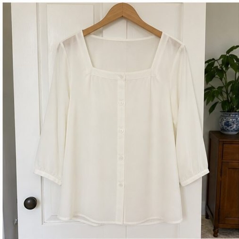 Ivory Tunic Blouse